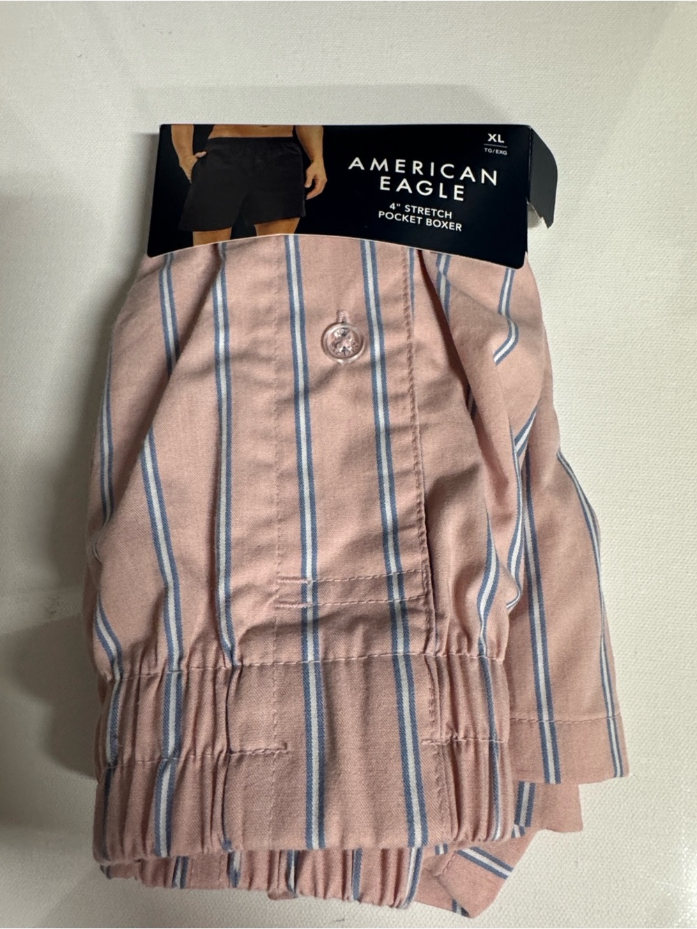 American Eagle Pocket Boxers Mens XL Pink